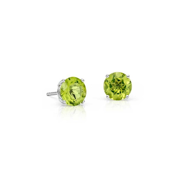 peridot earrings