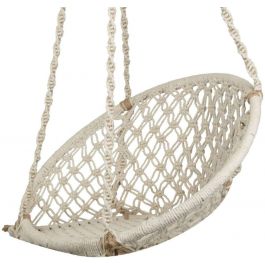 White Round Hanging Chair