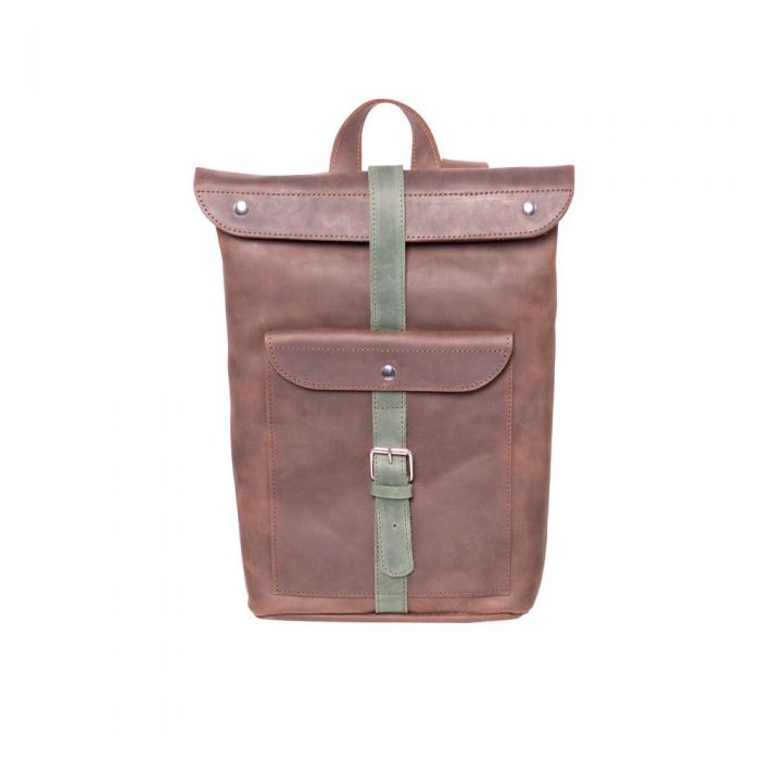 genuine leather rucksack