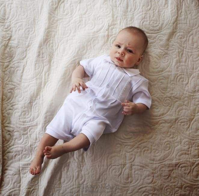infant boy baptism clothes