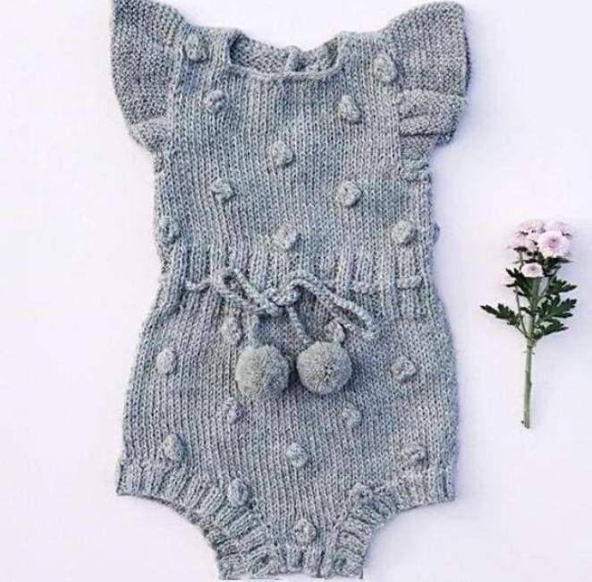 knitted bodysuit baby