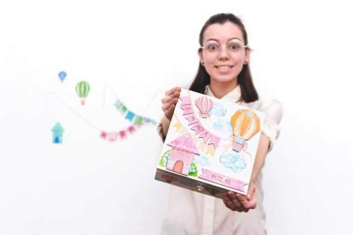 baby shower memory box