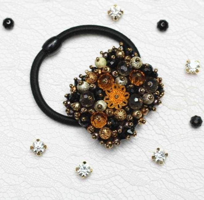 Trendy Beaded Hair Tie Three Snails Handmade Shop Online