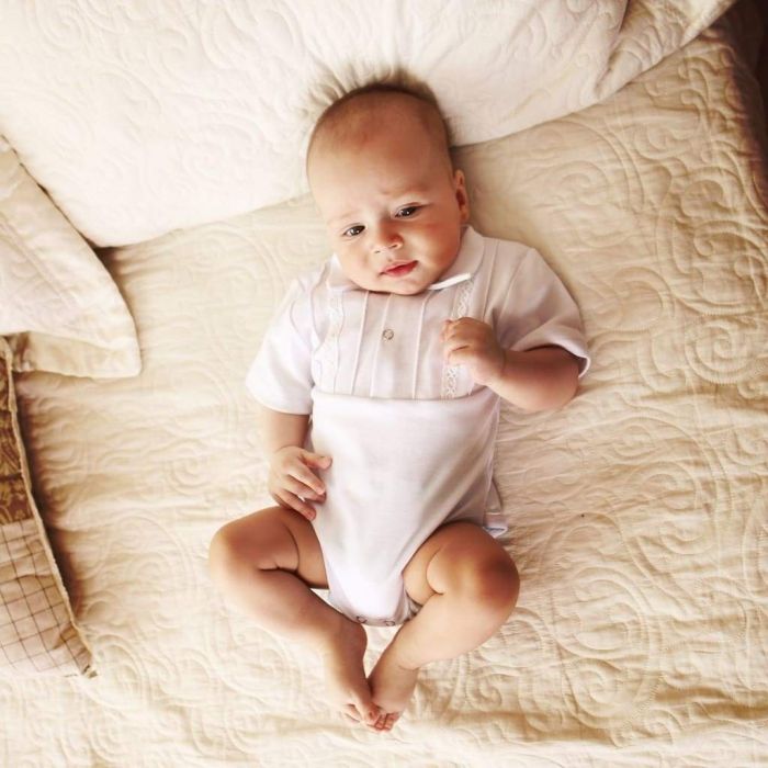 baby boy white outfit