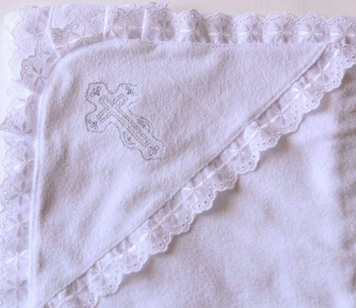 baptism towels and blankets