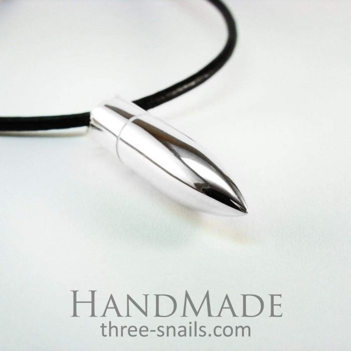 three bullet necklace