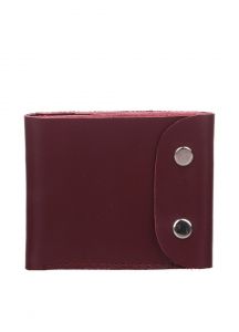 Handmade leather bifold wallet