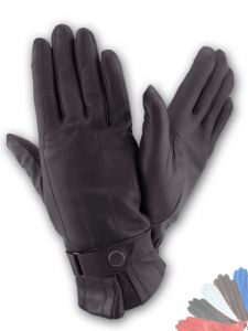 Mens lined leather gloves