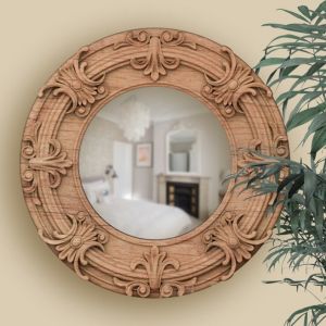 Unusual mirror for wall décor