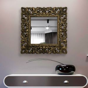 Luxury mirror wood