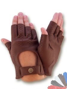 Unlined leather gloves