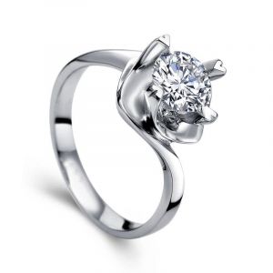 Big diamond engagement ring
