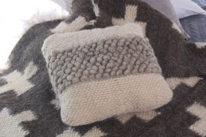 Wool bed cushion