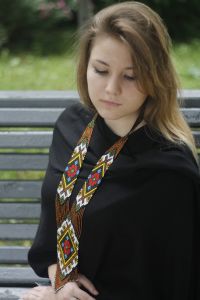 Necklaces for women "Elegant pattern"