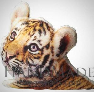 Animal print pillow "Baby tiger"