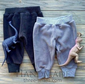 Baby fleece pants "Yoga"