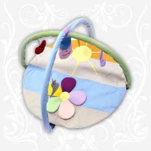 Baby Playing Mat "Flower" with five toys