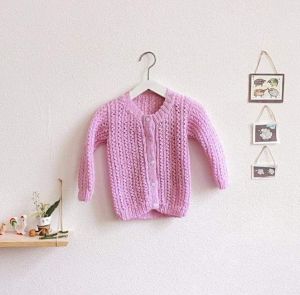 Baby sweatshirt "Pink dream"