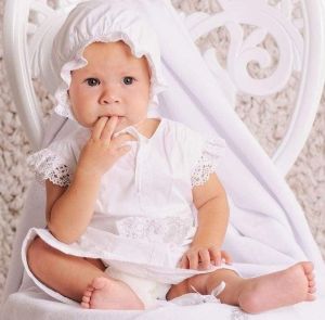 Baptism outfits for girl "Christening"
