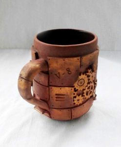 Big coffee mugs "Steampunk"