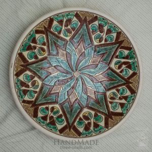 Ceramic decorative plate "Dandelion"