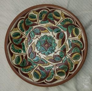 Ceramic decorative plate "Horhany"