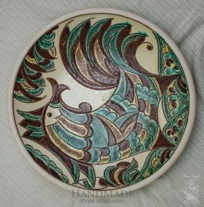 Ceramic decorative plate "Horse"