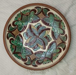 Ceramic decorative plate "Kolomyia"