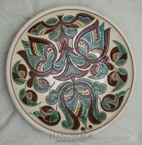 Ceramic decorative plate "Trypillia"