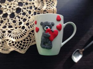 Ceramic mug "Big heart"