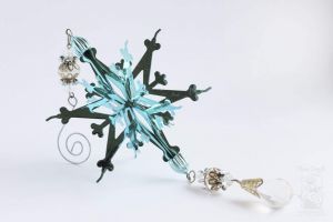 Christmas toy "Icy Snowflake"