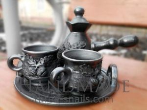 Clay Coffee Mug Set
