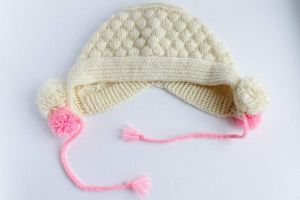 Crochet baby hats "Snowball"