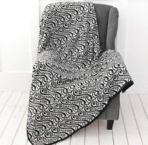 Crochet blanket white pattern
