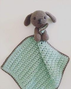 Crochet security blanket