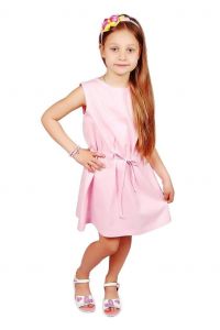 Cute dresses for kids "Pink fancy"