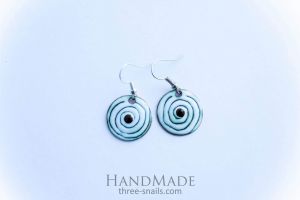 Cute earrings "Whirlwind"