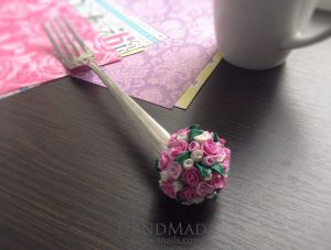 Decorative fork "Wedding Bouquet"