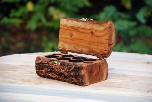 Decorative wooden chest "Magic box"