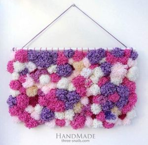 Exclusive wall hanging "Pink dream"