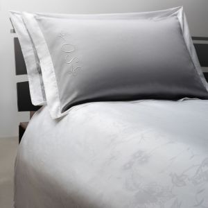 Grey bed linen set "Mirage"