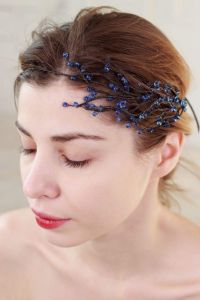 Hair headbands "Blueberry"