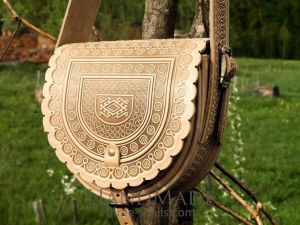 Handcrafted Leather Bag "Lace"
