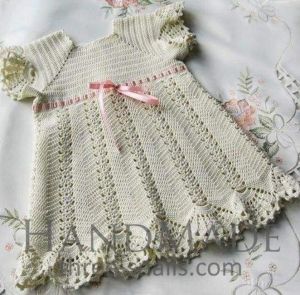 Handmade crocheted dress "Tenderness"