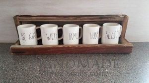 Handmade cup display