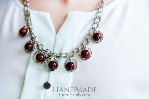 Handmade necklace "Darsy"