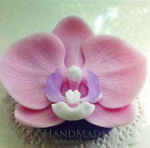 Handmade organic soap "Orchid"