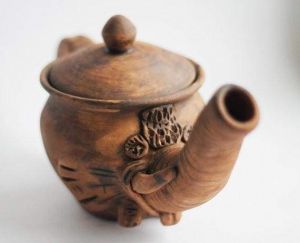 Handmade Pottery Pot «Little Elephant»