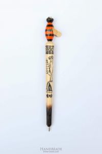 Handmade wooden pens "Bee"