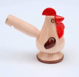 Handmade wooden whistle